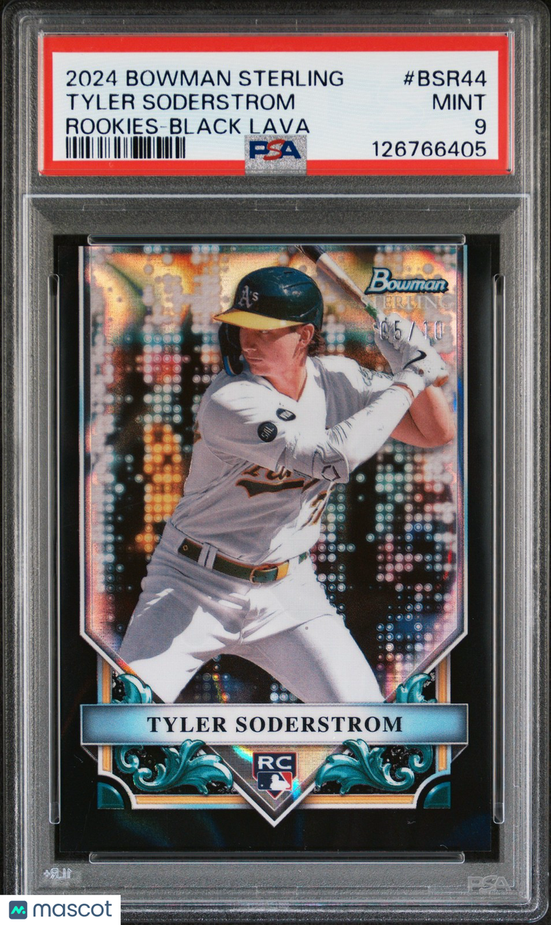 ゲームセンター・ゲームカード BOWMAN STERLING 2024 BOWMAN STERLING ROOKIES TYLER SODERSTROM #BSR44 BLACK LAVA