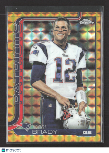 2023 Topps Chrome Tom Brady #401 Pulsar