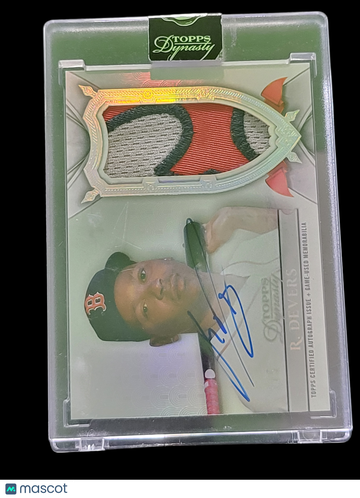2024 Topps Dynasty Rafael Devers #DAP-RD6 Patch Game-Used Memorabilia