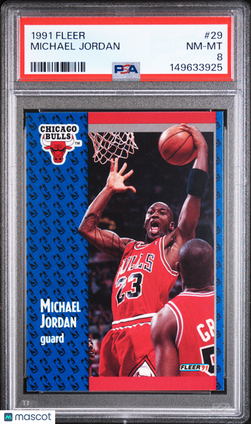 1991 Fleer Michael Jordan #29