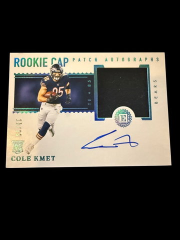 2020 Encased | Rookie Cole Kmet | Autograph Patch | 15/25