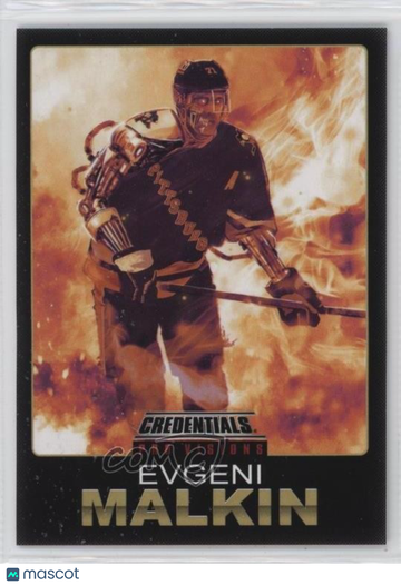 2024-25 Upper Deck Credentials - Fleer Pro Visions Evgeni Malkin #6 OF 9 [None]