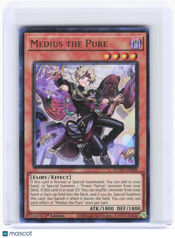 Duelist's Advance Medius the Pure Foil Ultra Rare 1st Edition #DUAD-EN008