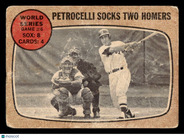 1968 Topps Rico Petrocelli #156 Venezuelan