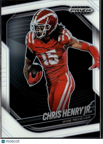 Chris Henry Jr. 2026 Panini Prizm Black Silver /175 Mater Dei HS