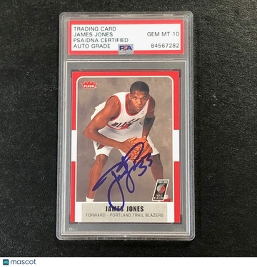 2007-08 Fleer James Jones #118 Basketball PSA 10