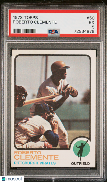1973 Topps Roberto Clemente #50 PSA 5
