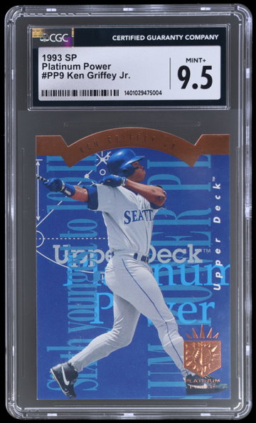 1993 SP Ken Griffey Jr. Platinum Power CGC 9.5