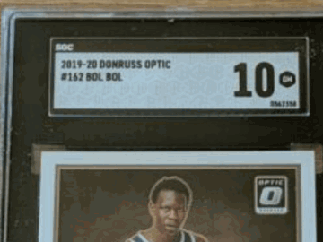 Graded 2019 Bol Bol #162 SGC Basketball Trading Card Denver Nuggets
