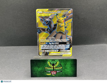 2019 Team Up Pikachu & Zekrom GX Holo Rare FA #162/181