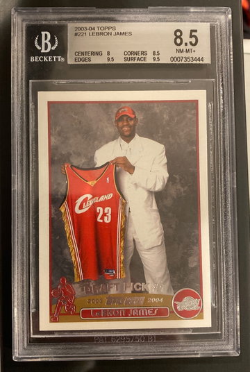 LeBron James 2003-04 Topps #221