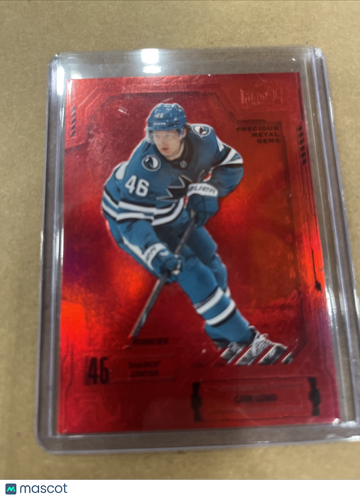 2025-26 SkyBox Metal Universe Can Lund #131 RED PRECIOUS METAL GEMS Red PMG 1st Edition Insert