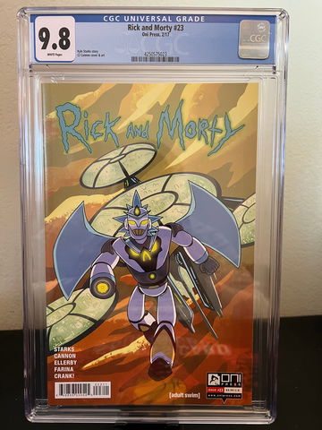 Rick and Morty 23 2/17 Oni Press CGC 9.8