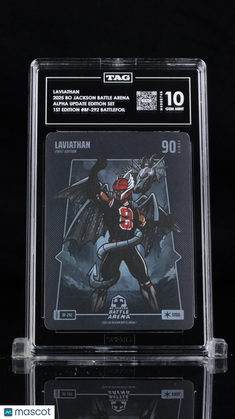 2025 Bo Jackson Battle Arena Laviathan #BF-292 Battlefoil Steel TAG 10