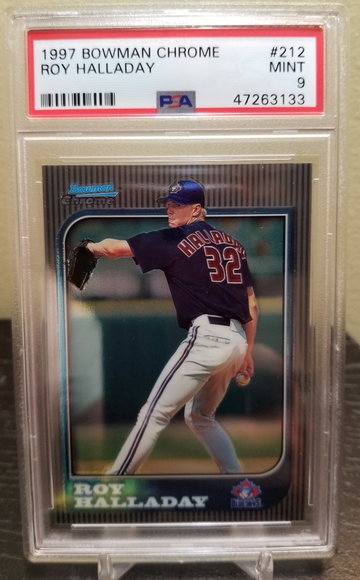 Roy Halladay 1997 bowman chrome 