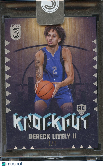 2023-24 Topps Dereck Lively Dereck Lively II Rookie Topps