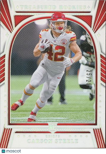 Carson Steele 2024 Rookie Kansas City Chiefs