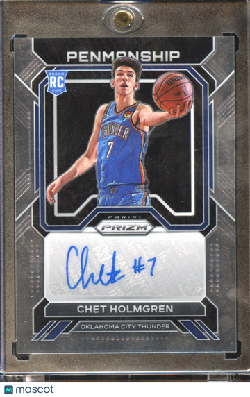 2023 Panini Prizm Penmanship Chet Holmgren #RP-CHC RC