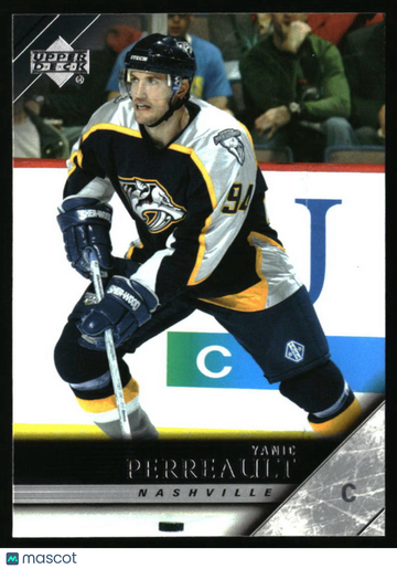 2005-06 Upper Deck Yanic Perreault #356 Nashville Predators