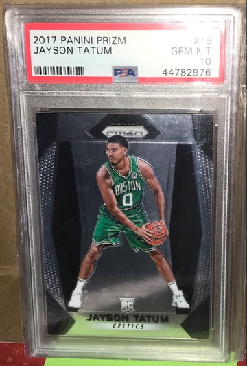 Jayson Tatum Base Prizm PSA10