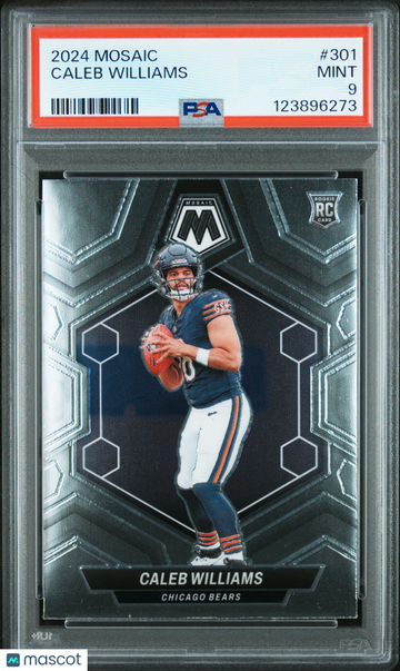 2024 Panini Mosaic Caleb Williams #301 PSA 9
