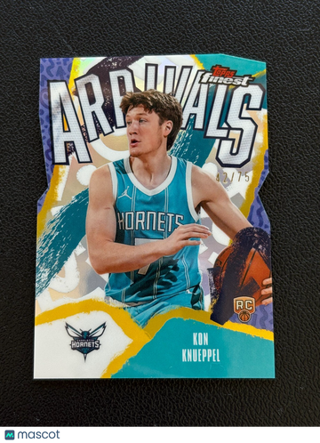 2025-26 Topps Finest Kon Knueppel Rookie