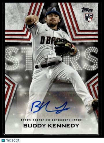 2023 Topps Buddy Kennedy #BSA-BKE Baseball Stars Autographs (Series One) AU