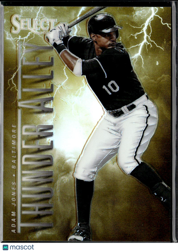 Adam Jones 2013 Panini Select Prizm Thunder Alley Gold /25 Baltimore Orioles