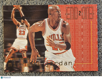 1995 Fleer End 2 End Michael Jordan #9