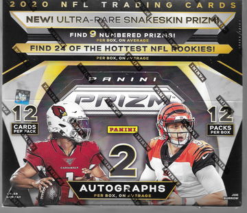 2020 Panini Prizm Football Hobby Box Factory Sealed