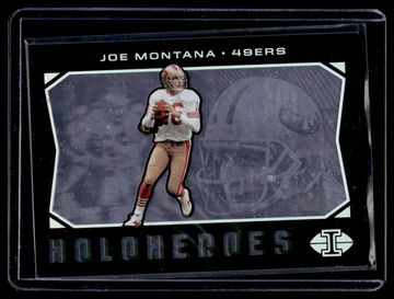 2021 Panini Illusions HoloHeroes Joe Montana #HHJM-3 Acetate