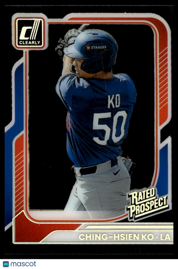 2026 Donruss Ching-Hsien Ko #141 Clearly Rated Prospects