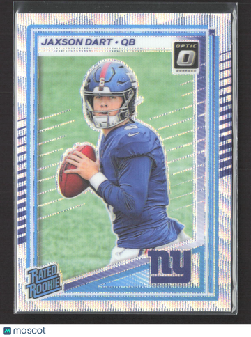 2025 Panini Donruss Optic Football Jaxson Dart #273