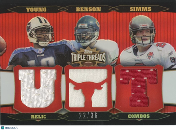 2006 Topps Triple Threads Vince Young