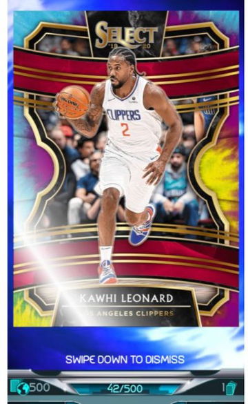 2019 Select Tie Dye Kawhi Leonard Panini Dunk /500