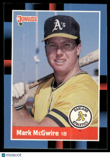 1988 Donruss Mark McGwire #256