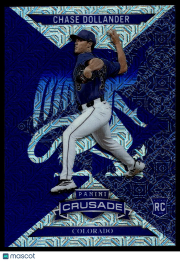 2025 Panini Crusade Chase Dollander #55 Crusade Blue Mojo