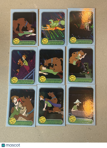 2025 Fleer Scooby Doo Man's Best Friend Set #1-20