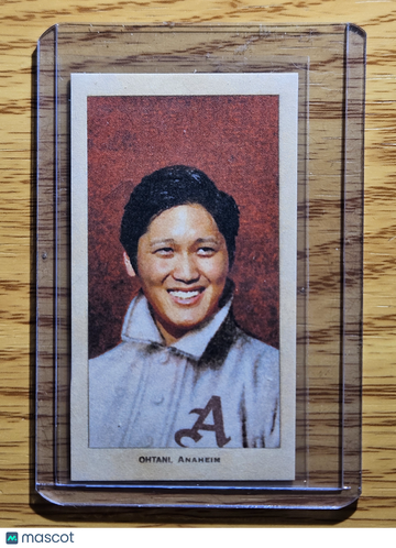 2018 Shohei Ohtani ACEO T206 Style Sketch Art Artist Signed Shohei Ohtani /50 Rookie RC