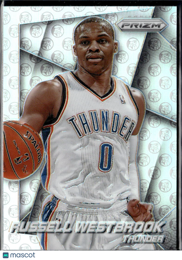 Russell Westbrook 2014 Panini Prizm Oklahoma City Thunder