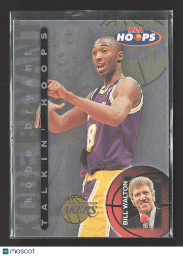 1997 SkyBox NBA Hoops Talkin' Hoops Bill Walton Kobe Bryant #15