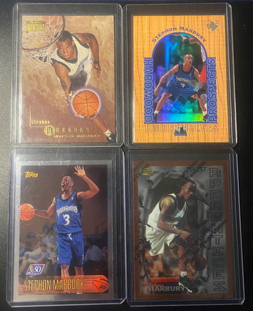 Stephon Marbury Rookie Lot 