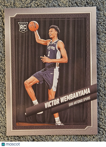 2024 2023 Panini Hasbro Victor Wembanyama #S8 Magnetic Holder Included Spurs Rookie RC