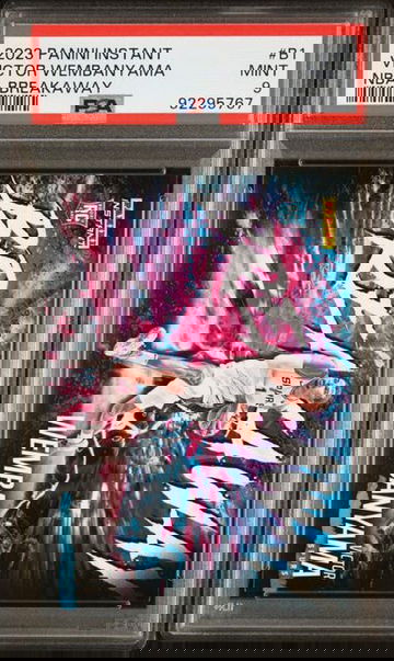 2023-24 Panini Instant NBA Breakaway VICTOR WEMBANYAMA #B1 RC Rookie PSA 9