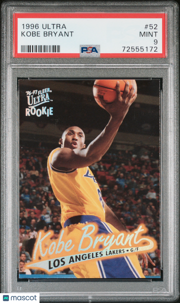1996 Ultra Kobe Bryant #52 PSA 9
