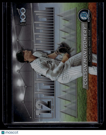 2024 Bowman Colson Montgomery #BTP-12 Bowman Scouts' Top 100