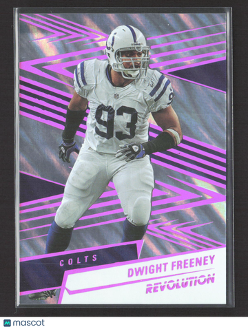 2025 Panini Revolution Football Dwight Freeney #197 Lava /5