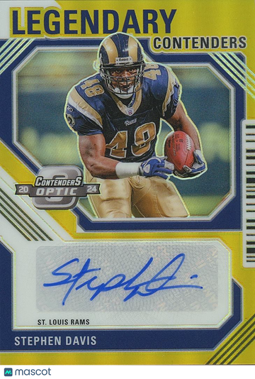 2024 Stephen Davis Optic Panini Authentic