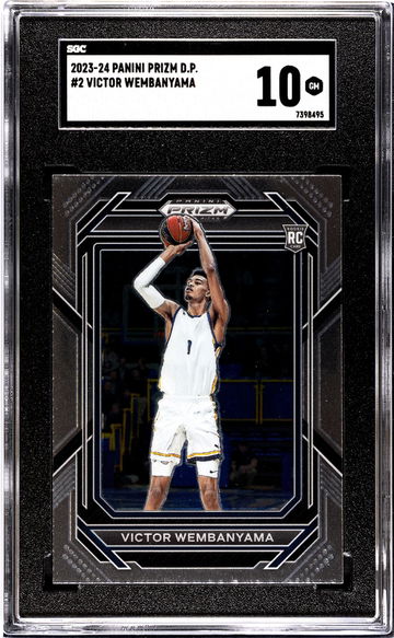 2023 Prizm #2 Victor Wembanyama Prizm Draft Picks SGC 10