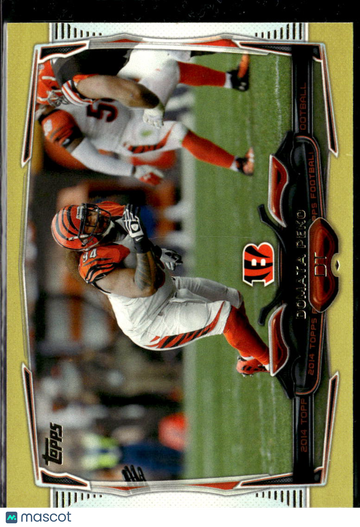 Domata Peko 2006 Topps Gold Cincinnati Bengals